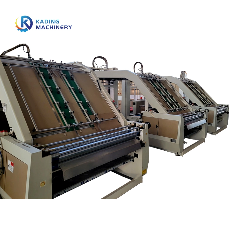 Low Platform Flute Laminating Machine High Speed Semi Auto Cardboard Flute Laminating Machine Lamination for Paperboard Making